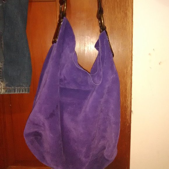 Nordstrom Handbags - Vintage Nordstrom Suede Hobo